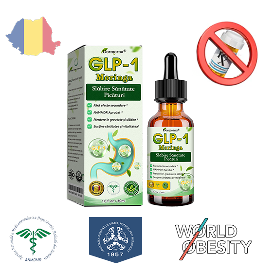 𝐃𝐨𝐫𝐦𝐨𝐫𝐧𝐚® GLP-1 Moringa Slăbire Sănătate Picături( 👨⚕️Arzător de grăsimi de calitate alimentară - Dezvoltat de Societatea Obezității)
