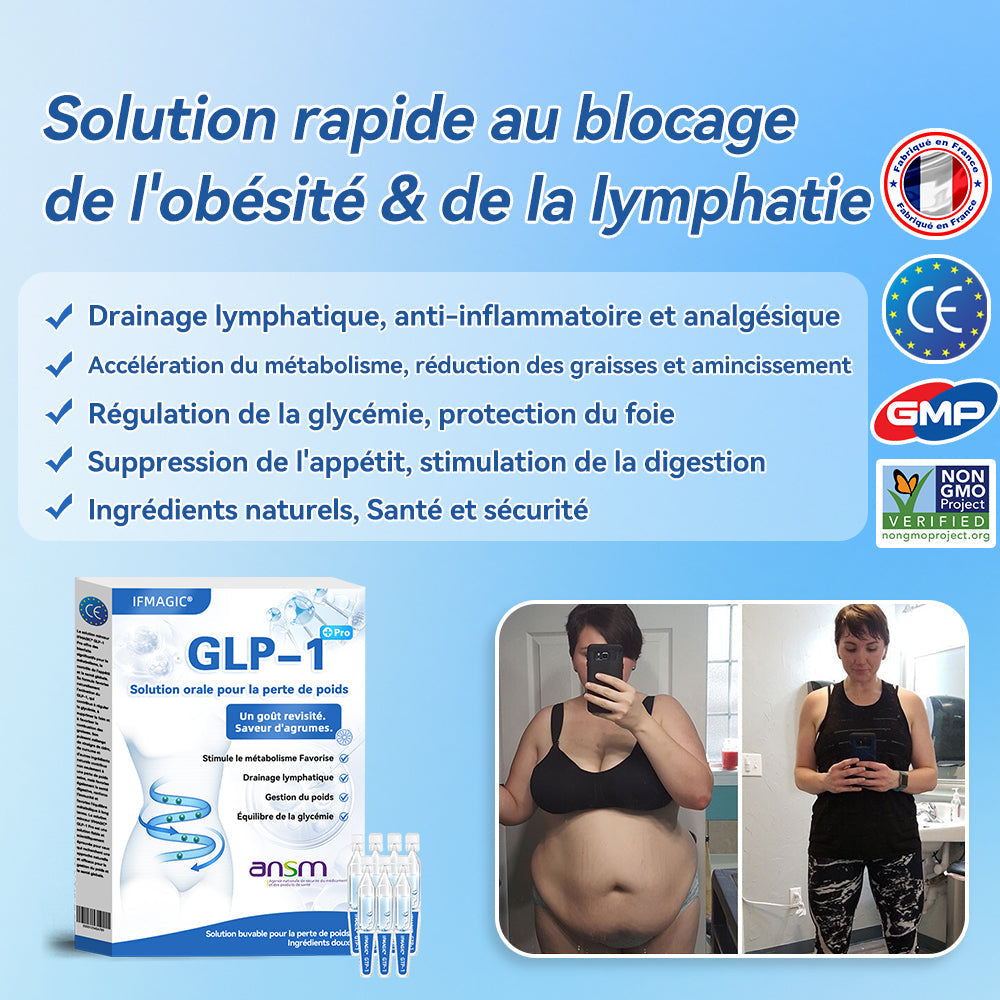 𝐈𝐅𝐌𝐀𝐆𝐈𝐂® 𝐆𝐋𝐏-𝟏 𝐏𝐫𝐨 𝐒𝐨𝐥𝐮𝐭𝐢𝐨𝐧 𝐨𝐫𝐚𝐥𝐞 𝐩𝐨𝐮𝐫 𝐥𝐚 𝐩𝐞𝐫𝐭𝐞 𝐝𝐞 𝐩𝐨𝐢𝐝𝐬🌼💖