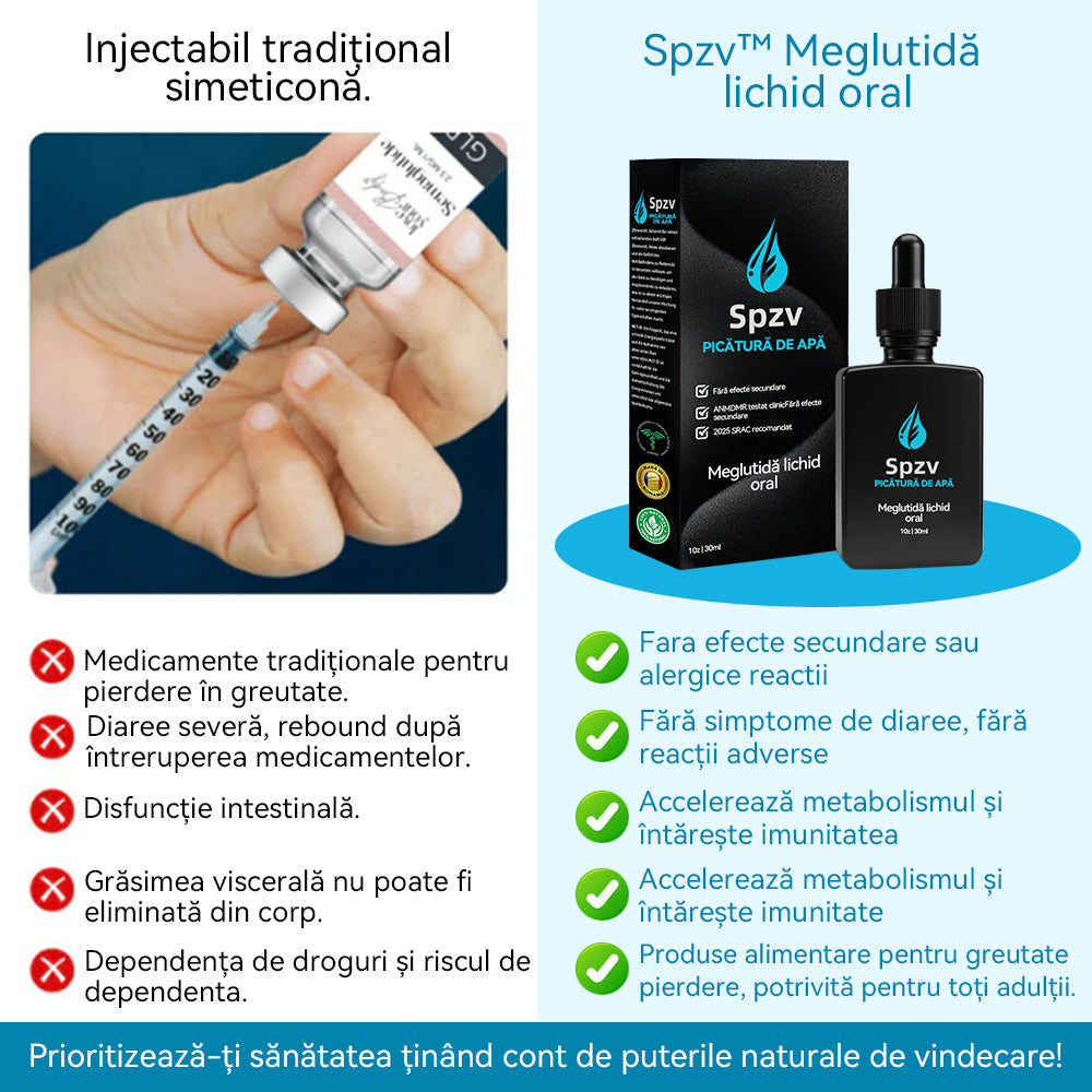 🦀🦀𝑺𝐩𝐳𝐯™ 𝐌𝐞𝐠𝐥𝐮𝐭𝐢𝐝ă 𝐥𝐢𝐜𝐡𝐢𝐝 𝐨𝐫𝐚𝐥 (Un produs alimentar de ardere a grăsimilor dezvoltat de Universitatea de Medicină și Farmacie Carol Davila din București și foarte recomandat de ANSVSA!)