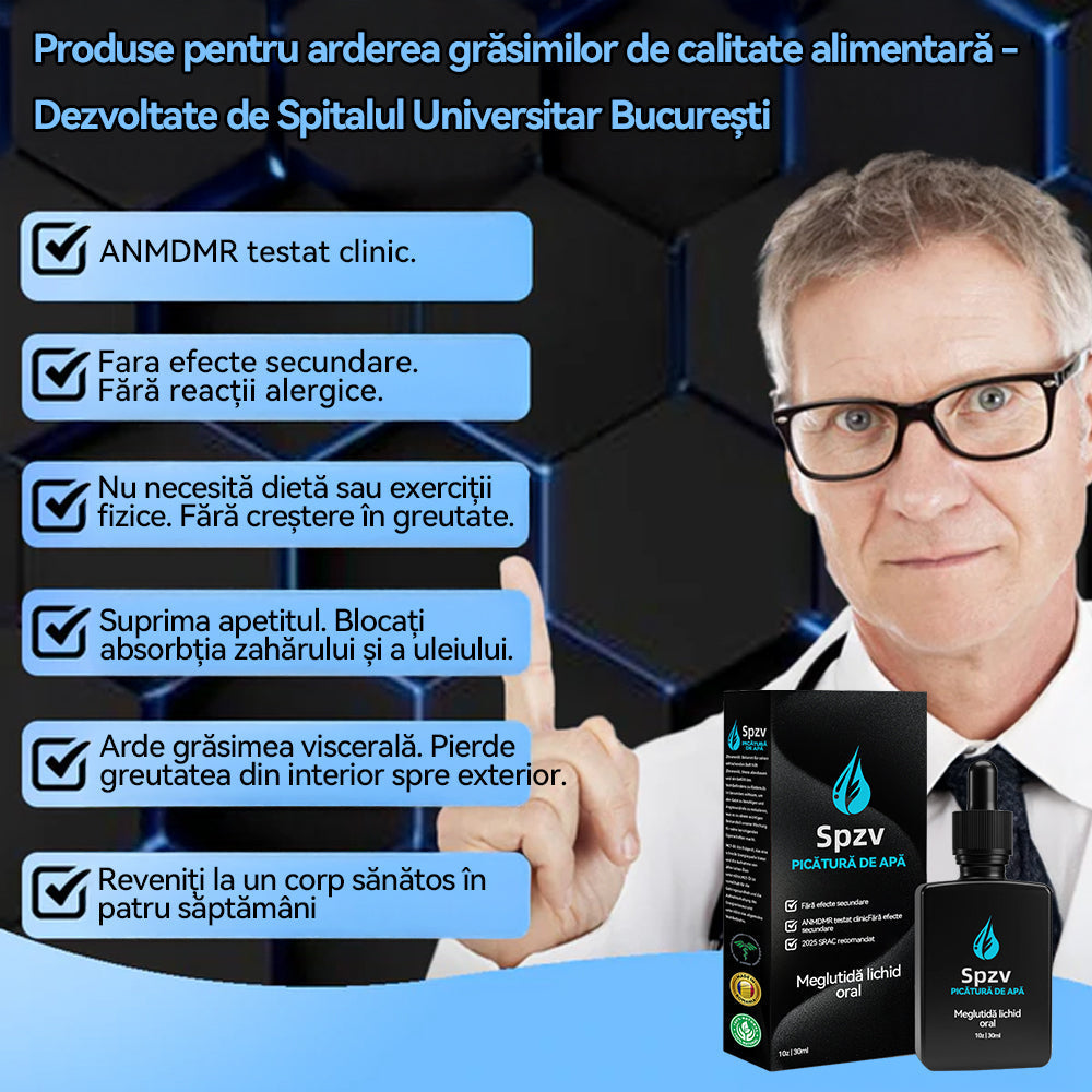 🦀🦀𝑺𝐩𝐳𝐯™ 𝐌𝐞𝐠𝐥𝐮𝐭𝐢𝐝ă 𝐥𝐢𝐜𝐡𝐢𝐝 𝐨𝐫𝐚𝐥 (Un produs alimentar de ardere a grăsimilor dezvoltat de Universitatea de Medicină și Farmacie Carol Davila din București și foarte recomandat de ANSVSA!)