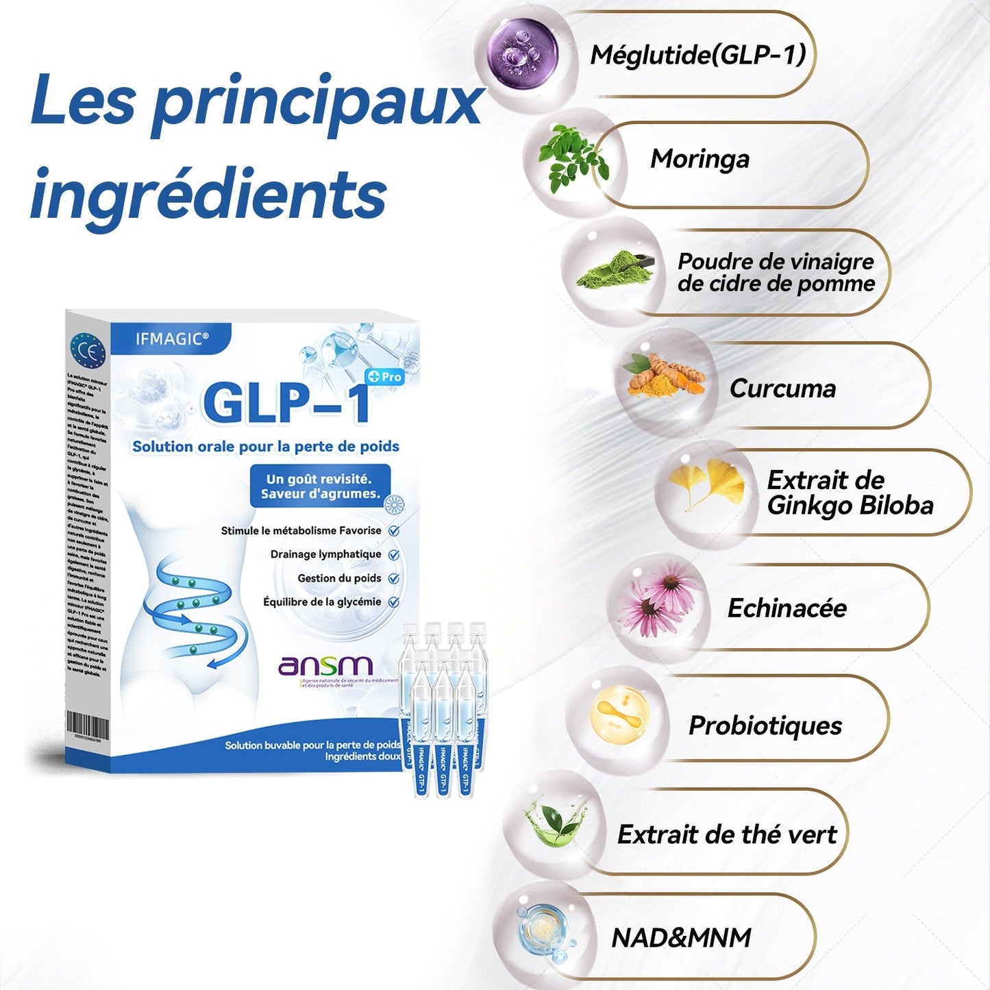 𝐈𝐅𝐌𝐀𝐆𝐈𝐂® 𝐆𝐋𝐏-𝟏 𝐏𝐫𝐨 𝐒𝐨𝐥𝐮𝐭𝐢𝐨𝐧 𝐨𝐫𝐚𝐥𝐞 𝐩𝐨𝐮𝐫 𝐥𝐚 𝐩𝐞𝐫𝐭𝐞 𝐝𝐞 𝐩𝐨𝐢𝐝𝐬🌼💖