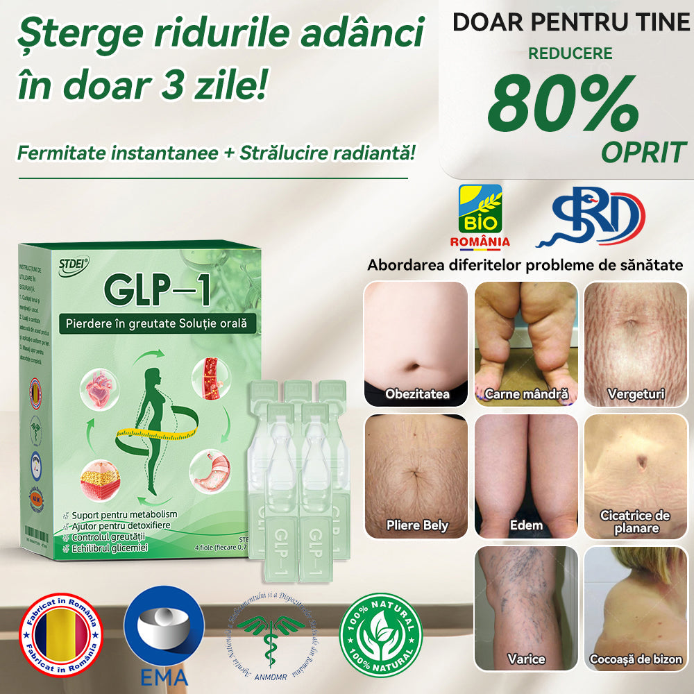 Institutul Clinic Fundeni Recomandat | Magazin oficial | 💗𝑆𝑇𝐷𝐸𝐼® 𝐺𝐿𝑃-1 𝑃𝑖𝑒𝑟𝑑𝑒𝑟𝑒 î𝑛 𝑔𝑟𝑒𝑢𝑡𝑎𝑡𝑒 𝑆𝑜𝑙𝑢ț𝑖𝑒 𝑜𝑟𝑎𝑙ă - 👨⚕️ Obezitate, boli cardiovasculare, diabet, apnee în somn, probleme articulare și multe altele