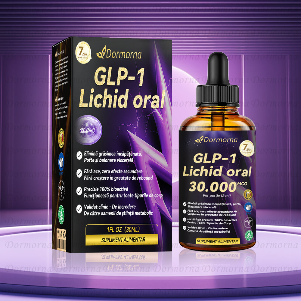 Recomandat de Spitalul Universitar Bucuresti| Magazin oficial | 𝐃𝐨𝐫𝐦𝐨𝐫𝐧𝐚®🧚‍♀️🧚‍♀️𝐆𝐋𝐏-𝟏 𝐋𝐢𝐜𝐡𝐢𝐝 𝐨𝐫𝐚𝐥--✅Programe revoluționare de control științific al zahărului GLP-1 și de scădere în greutate