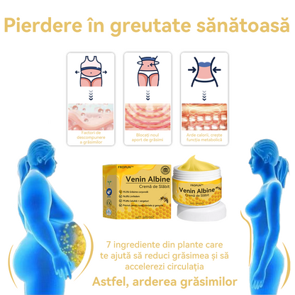🧚🏻‍♂️𝑭𝑹𝑶𝑷𝑼𝑵™ Venin Albine Cremă de Slăbit⭐(Pentru toate problemele de limfă și obezitate)