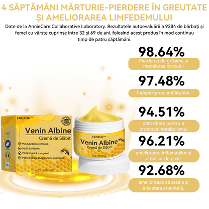 🧚🏻‍♂️𝑭𝑹𝑶𝑷𝑼𝑵™ Venin Albine Cremă de Slăbit⭐(Pentru toate problemele de limfă și obezitate)