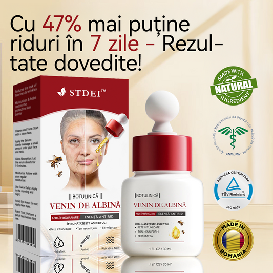 (🌿🐝Fabricat si livrat din Romania ✅) 𝐒𝐓𝐃𝐄𝐈™ 𝐁𝐨𝐭𝐮𝐥𝐢𝐧𝐢𝐜ă 𝐕𝐞𝐧𝐢𝐧 𝐝𝐞 𝐚𝐥𝐛𝐢𝐧ă 𝐀𝐧𝐭𝐢-î𝐦𝐛ă𝐭𝐫â𝐧𝐢𝐫𝐞 𝐄𝐬𝐞𝐧ță 𝐚𝐧𝐭𝐢𝐫𝐢𝐝🔥VÂNZARE DE ULTIMA ZI 80% REDUCERE