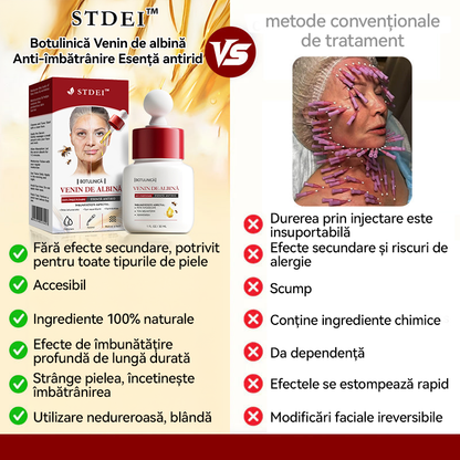 (🌿🐝Fabricat si livrat din Romania ✅) 𝐒𝐓𝐃𝐄𝐈™ 𝐁𝐨𝐭𝐮𝐥𝐢𝐧𝐢𝐜ă 𝐕𝐞𝐧𝐢𝐧 𝐝𝐞 𝐚𝐥𝐛𝐢𝐧ă 𝐀𝐧𝐭𝐢-î𝐦𝐛ă𝐭𝐫â𝐧𝐢𝐫𝐞 𝐄𝐬𝐞𝐧ță 𝐚𝐧𝐭𝐢𝐫𝐢𝐝🔥VÂNZARE DE ULTIMA ZI 80% REDUCERE
